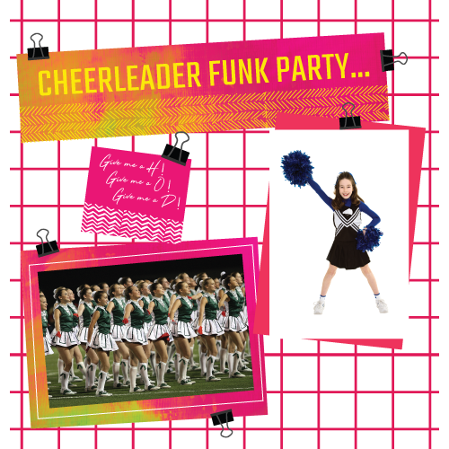 Children's Dance parties Chester - Cheerleader Party