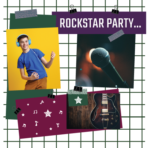 Children's Dance parties Chester - Rock Star Party